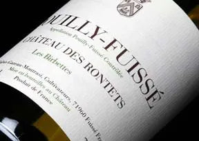 Pouilly-Fuissé Les Birbettes 2016, Château des Rontets