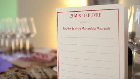 Notre dernière Masterclass du cycle Bourgogne : Meursault