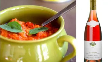 Soupa di papa & Sancerre Rosé Les Herses 2014 – Domaine Alphonse Mellot