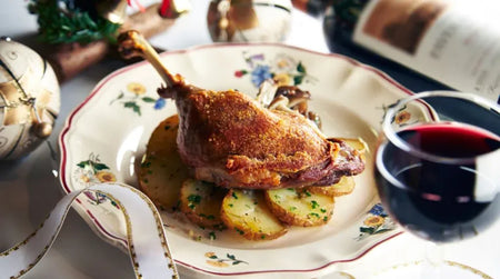 Œufs brouillés aux truffes et Champagne Tellier