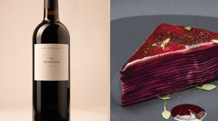 Millefeuille Basque et Cru Monplaisir du Château des Eyrins !