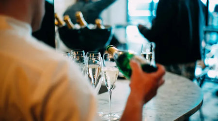 Menu de Réveillon au Champagne