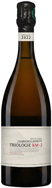 Champagne Brut Nature Triologie KM2 - R22 - Champagne Clandestin