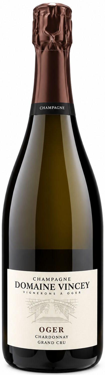 Champagne Brut Nature Grand Cru Oger Chardonnay - 2022 - Domaine Vincey