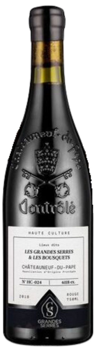 Châteauneuf-du-Pape Lieux dits Les Grandes Serres & Les Bousquets Haute Culture - 2019 - Grandes Serres