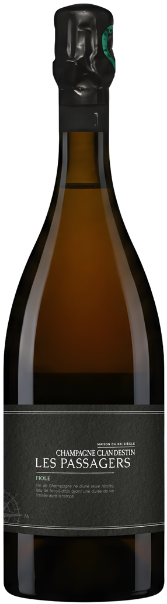 Champagne Brut Nature Les Passagers Fiole - R23 - Champagne Clandestin