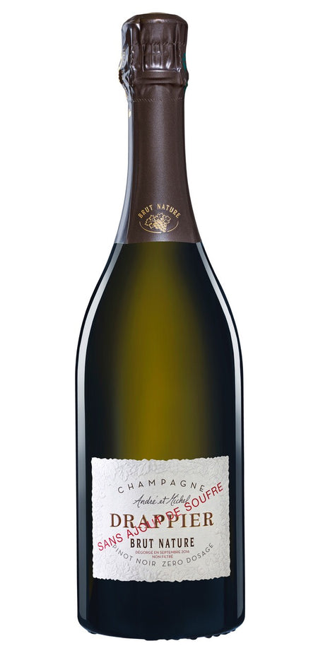 Champagne Brut Nature Blanc de Noirs Zéro Dosage Sans Ajout de Soufre - NM - Champagne André et Michel Drappier