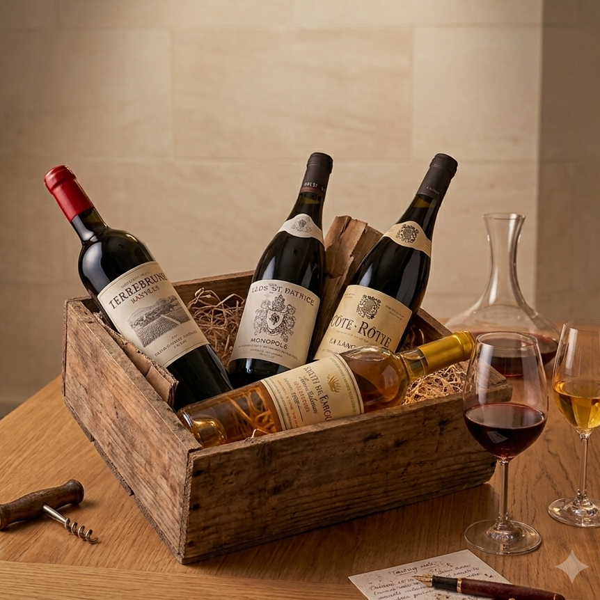 Grands vins à maturité