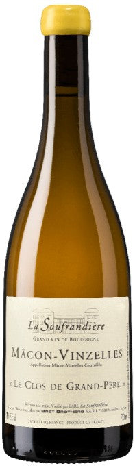 Mâcon-Vinzelles Le Clos de Grand-Père - 2023 - Domaine de la Soufrandière