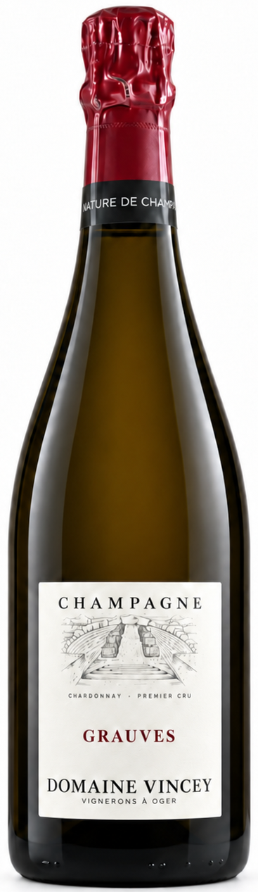 Champagne Extra-Brut 1er Cru Grauves Chardonnay - 2023 - Domaine Vincey