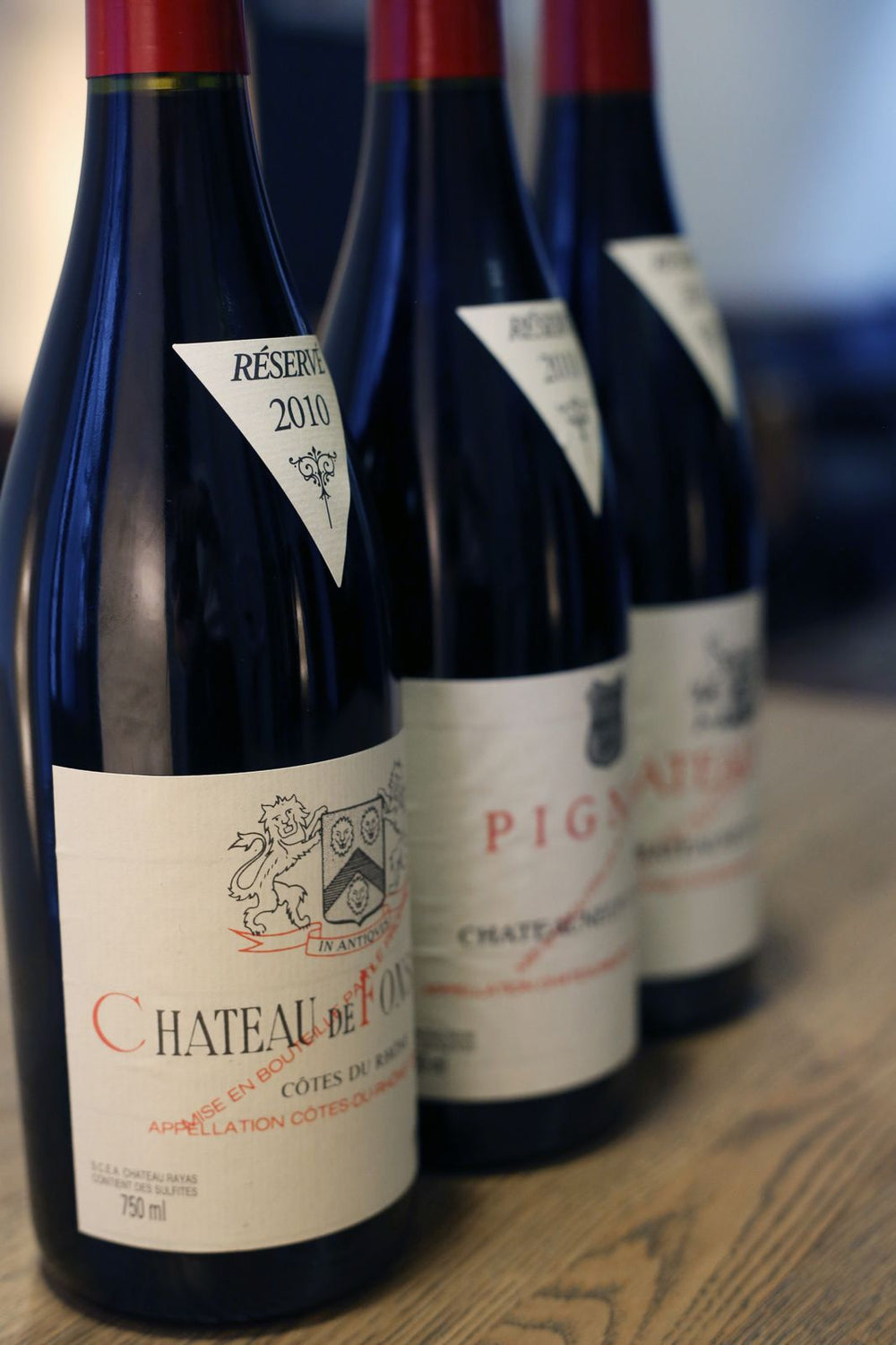 Grands vins à maturité
